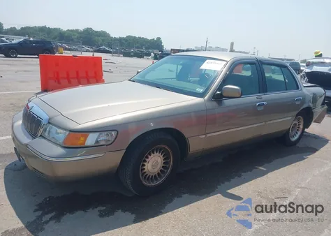 2001 Mercury Grand Marquis Ls from USA, damaged, VIN 2MEFM75WX1X690135